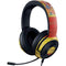 Spain Flag Dark Wood Razer Kraken X Skin